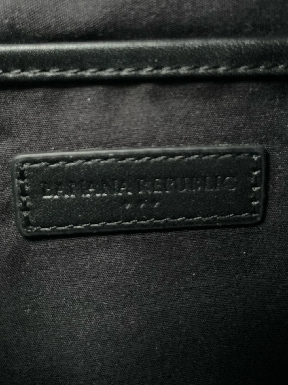 Banana Republic Black Leather Saddle Crossbody Bag Brass Buckle Flap
